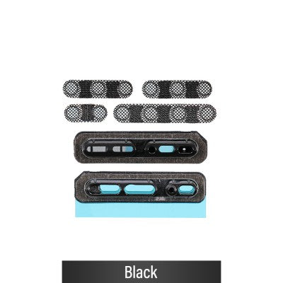 Loud Speaker & Microphone Anti-dust Mesh for iPhone X-Black (Pack of 10) Loud Speaker & Microphone Anti-dust Mesh for iPhone X-Black (Pack of 10)
